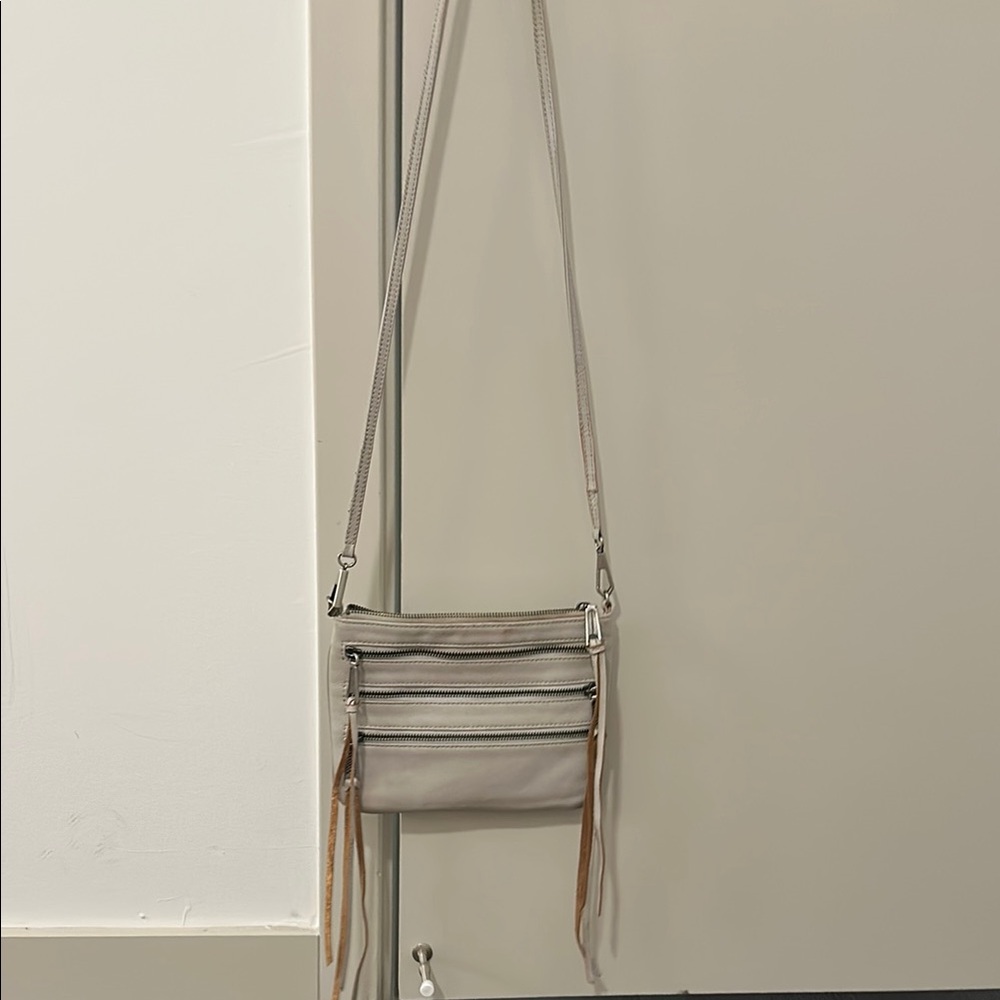 Rebecca Minkoff Gray Crossbody Bag with Elegant Design
